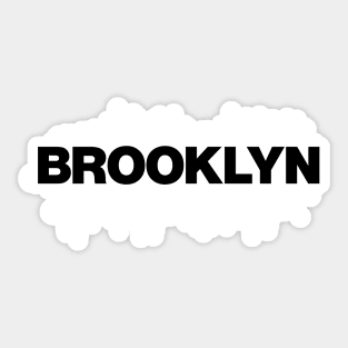 Brookly New York City - Brooklyn NY Bridge Sign Sticker